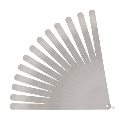 Søgerblade 0,05-1,00 mm (13 blade) 100 mm (INOX) med cylindrisk afrunding og 13 mm bredde